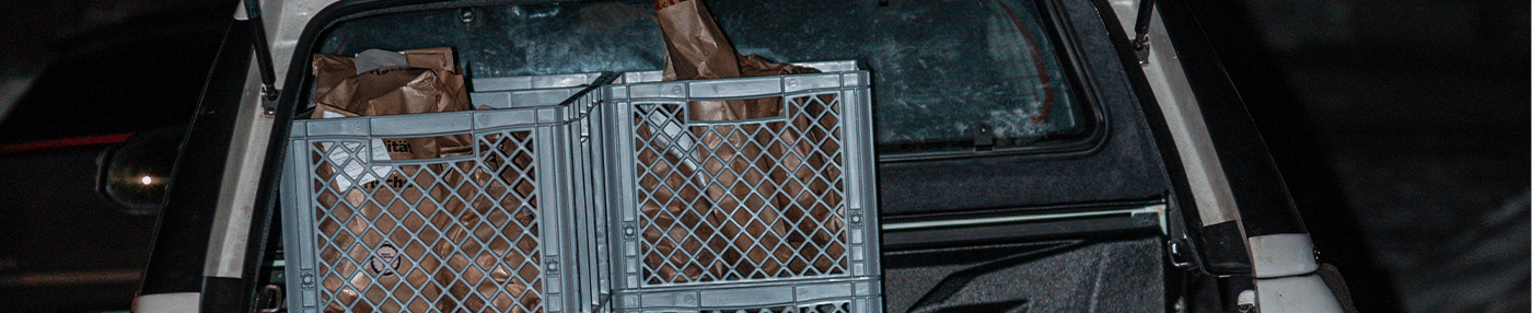 Ausliefern Brötchen