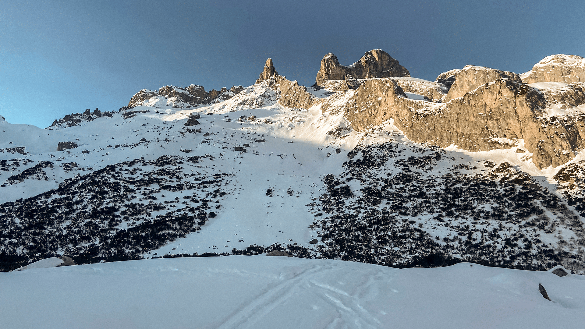 Ausblick 3 Türme Montafon