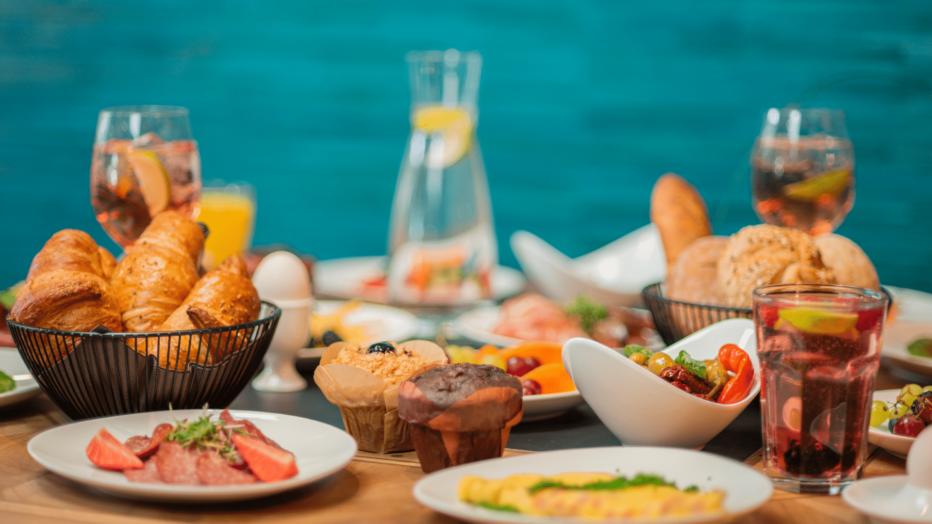 Frühstückstisch im Montafon