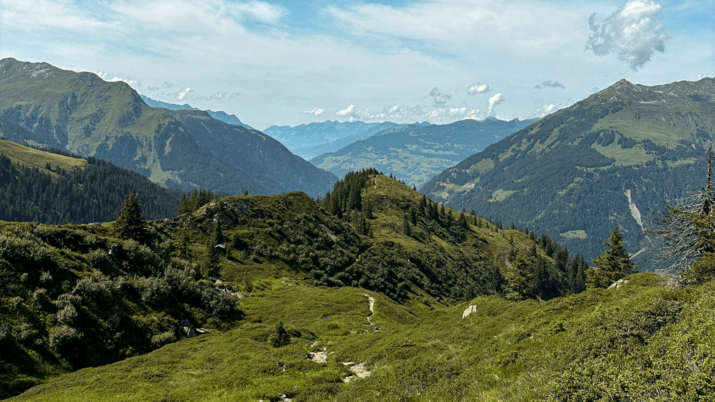 Wanderung am Gantakopf im Montafon