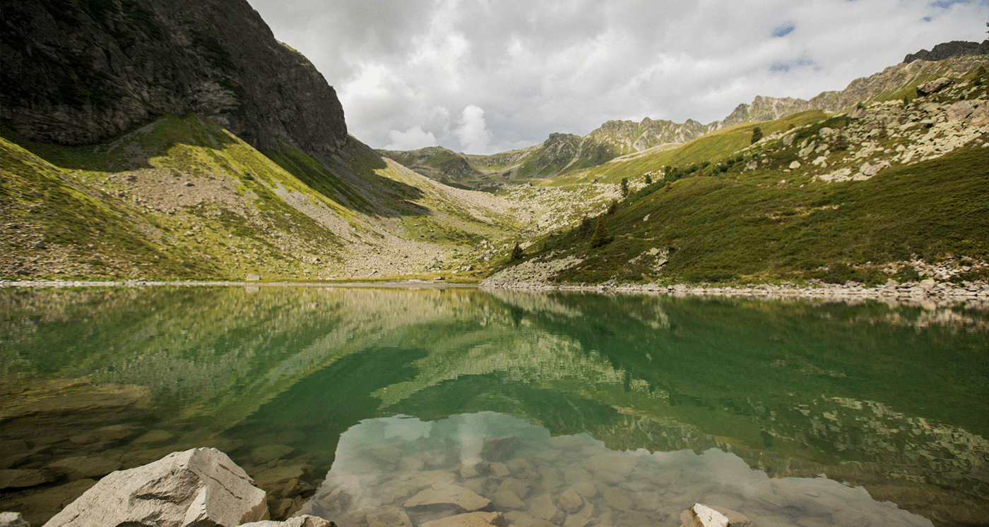 Bergsee in Gargellen