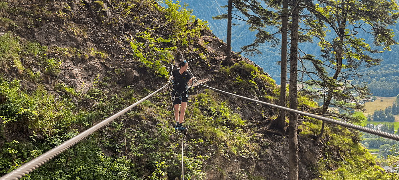 Seilbrücke in St. Anton im Motafon