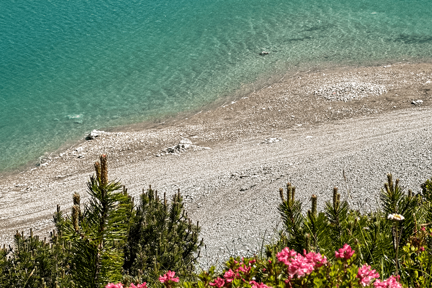 Aussicht am Lünersee