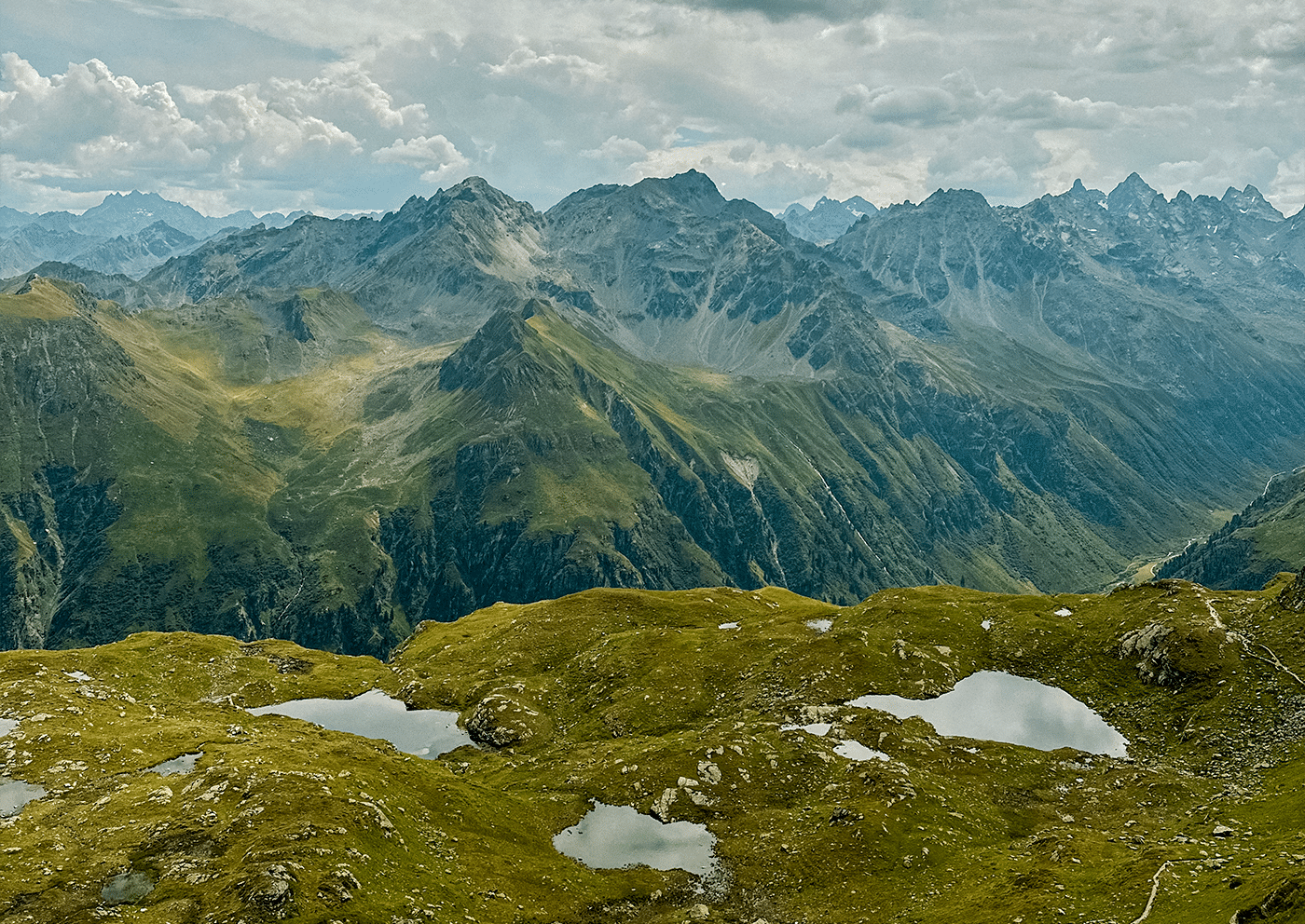 Ausblick Madrisella Montafon