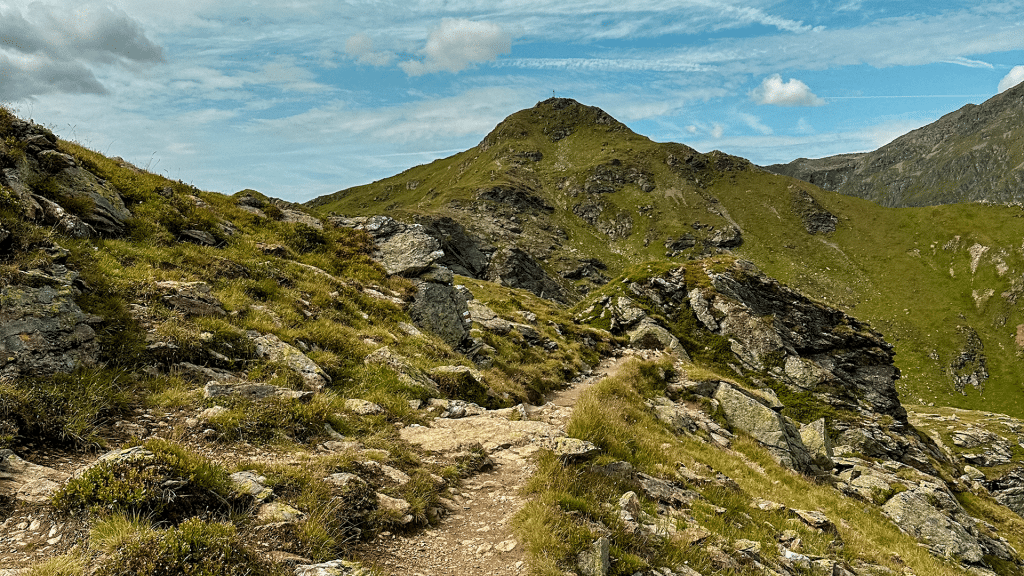 Weg zum Gipfel der Madrisella