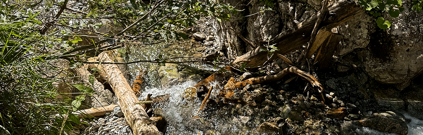 Schlucht in Gargellen