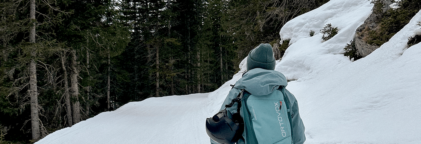 Tourengeher auf dem Weg zur Lindauer hütte