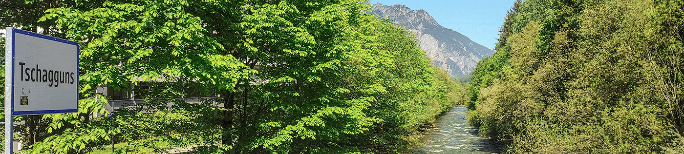 Bahnhof Tschagguns im Sommer